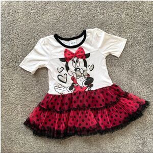 🌸3 for $30🌸 Disney Graphic Toddler Onesie with Tutu Skirt